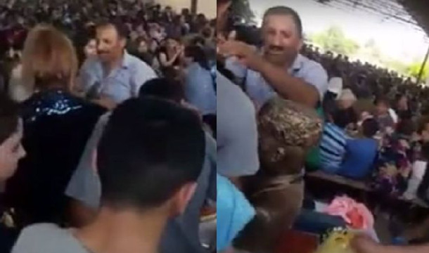 Azərbaycanda “Qaloş piri” biabırçılığı: Başlarına sürtüb, şəfa gözləyirlər – Video