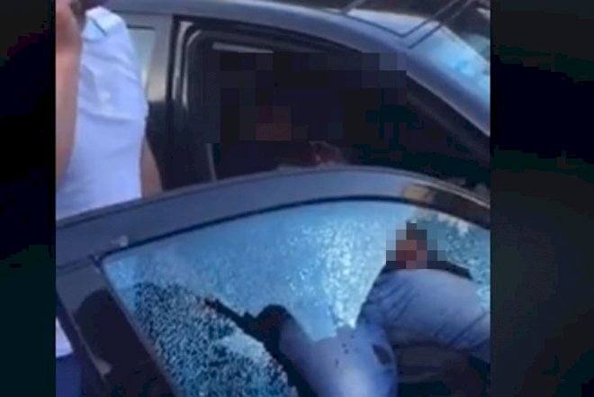 Bakıda avtoritetin güllələnmə anı – Video