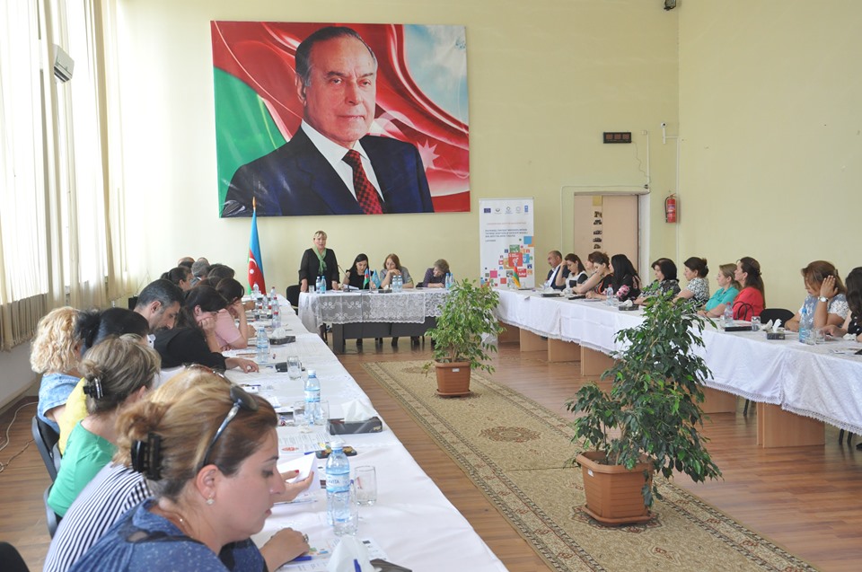 'Dayanıqlı İnkişaf Məqsədlərinin Tətbiqi Vasitəsilə Gender Əsaslı Bələdiyyələrin Təşviqi'  layihəsi çərçivəsində tədbir keçirildi