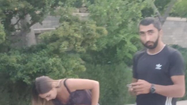 Bakının mərkəzində şok olay - FOTO