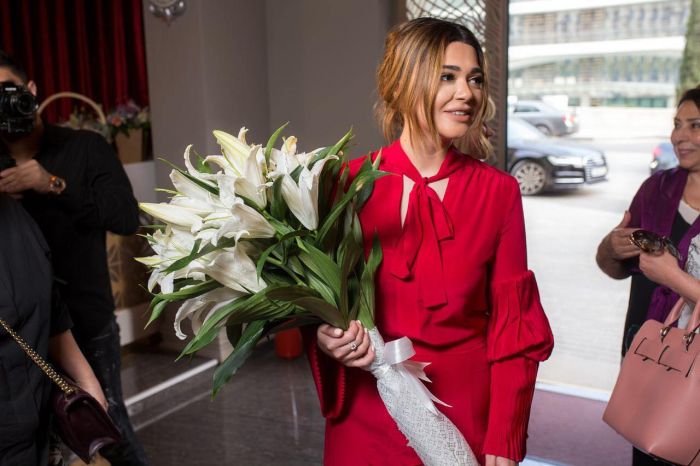 Gənc rəssam Pakizə Əliyevanın sərgisi keçirilib- FOTOLAR