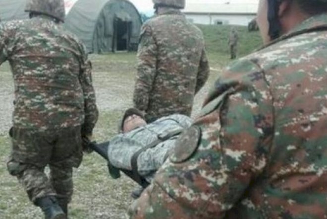 Cəbhədə atışma: erməni əsgəri öldürüldü