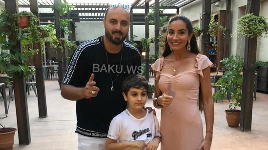 İlham Əliyevin nəvəsinin ad günündən görüntü FOTO-VİDEO