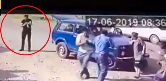 Azərbaycanda bazardakı qətliamın DƏHŞƏTLİ VİDEOSU +18: Camaatı gülləbaran etdi