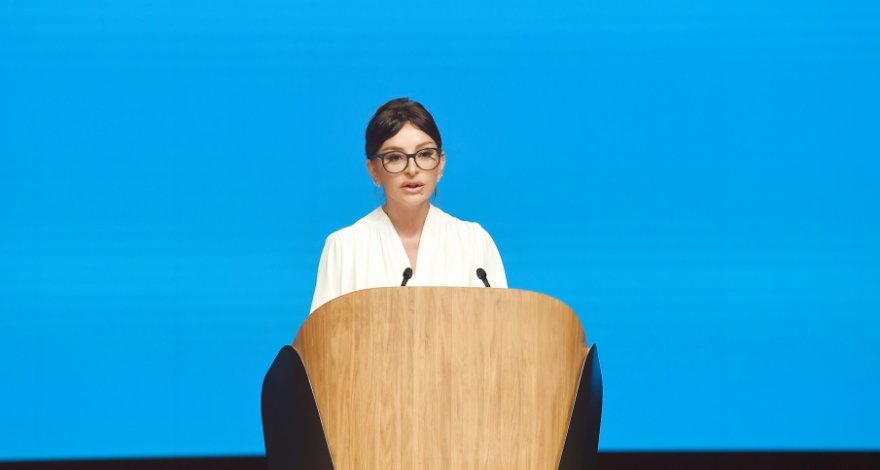 Мехрибан Алиева приняла участие в церемонии открытия Форума государственных услуг ООН - ФОТО