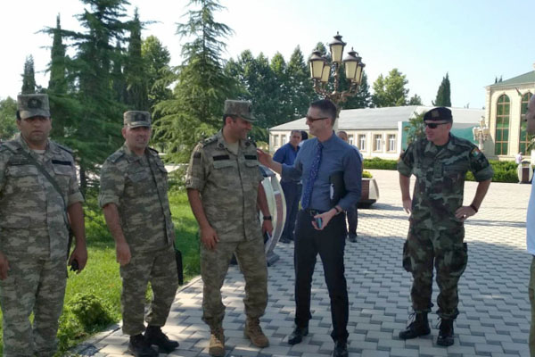 ATƏT-in nümayəndə heyəti Ağdama gəlib (FOTO)