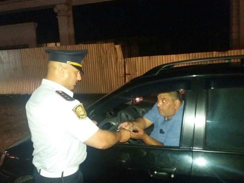 DYP bir gündə qayda pozan 150 avtomobil aşkarladı - FOTO