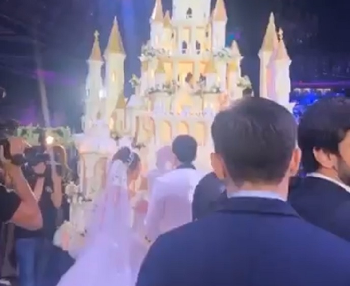 Fazil Məmmədovun qardaşı qızının toyundan görüntülər - VİDEO