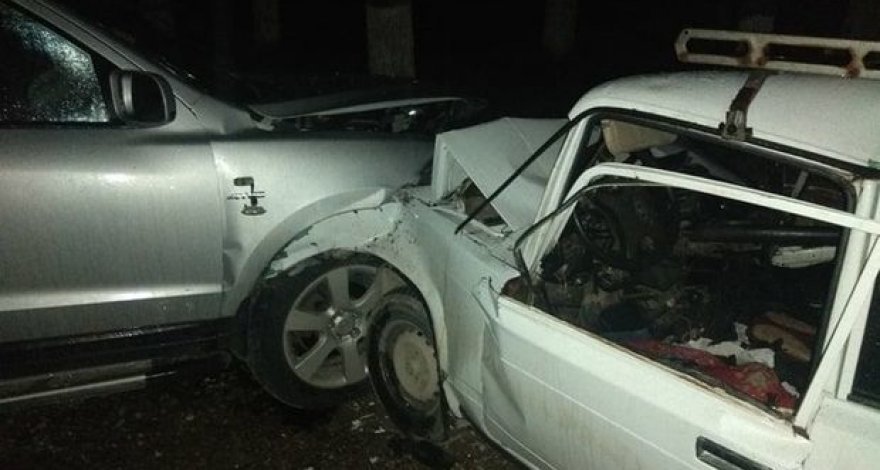 Машина с арабскими туристами попала в аварию в Шамахе