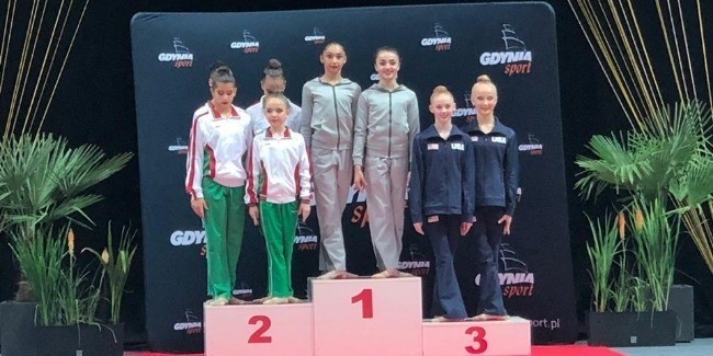 Azərbaycanın bədii gimnastları beynəlxalq turnirdə 10 medal qazanıb