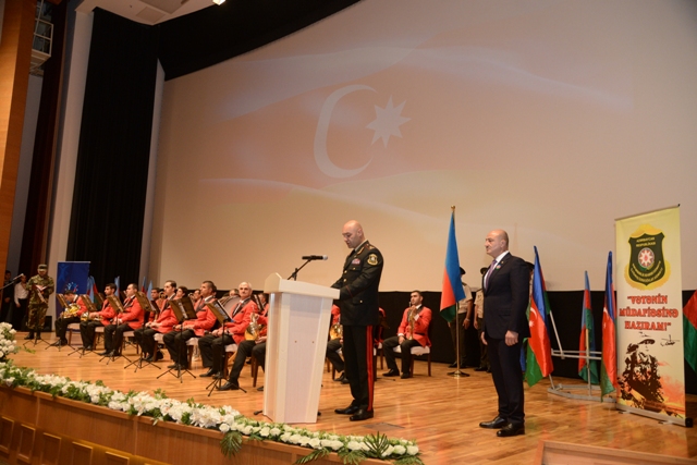 Nəsimi rayonunda “Vətənin müdafiəsinə hazıram” adlı təntənəli tədbir keçirildi