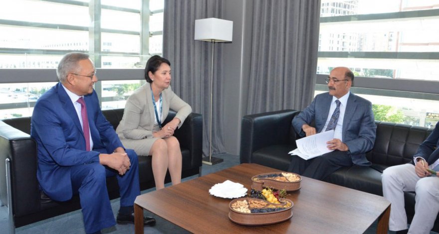 Министр культуры встретился с вице-премьером Казахстана