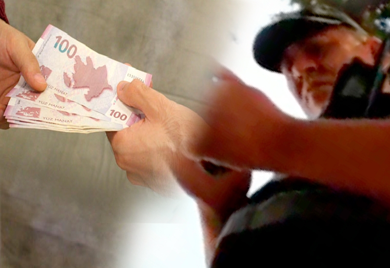 Bakıda yol polisinin rüşvət alarkən görüntüsünü çəkib yaydılar – RƏSMİ AÇIQLAMA – VİDEO