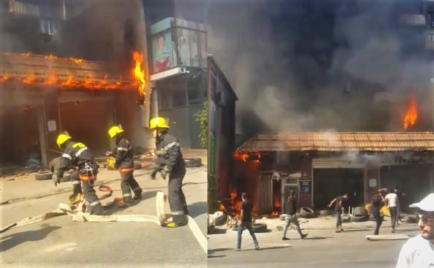 Bakıda güclü yanğın –SON DƏQİQƏ- VİDEO