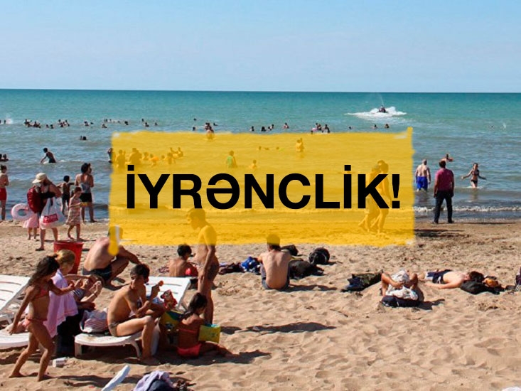 Novxanı çimərliyində İYRƏNCLİK - Bu görüntüdən sonra dənizə getməyəcəksiniz – VİDEO