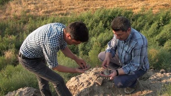 Ağstafada səkkiz min illik abidə dağıdıldı - FOTO