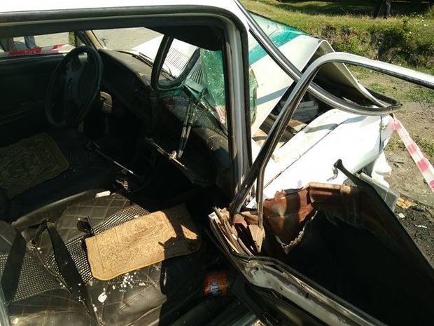 В Гахе столкнулись два автомобиля: есть пострадавшие - ФОТО