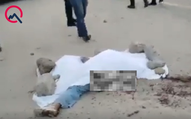 Sumqayıtda “KamAZ” gənc qızın üstündən keçdi