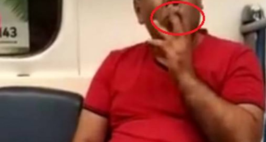 Постыдный поступок мужчины в бакинском метро - ВИДЕО