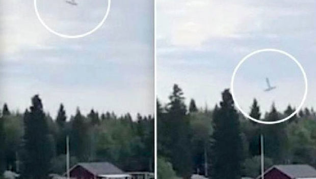 В результате авиакатастрофы в Швеции погибли девять человек - ВИДЕО