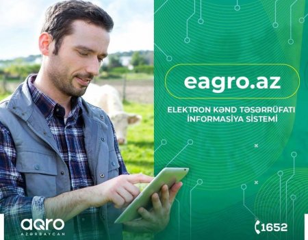 Elektron Kənd Təsərrüfatı İnformasiya Sistemində hüquqi şəxslərin qeydiyyatı başlayıb