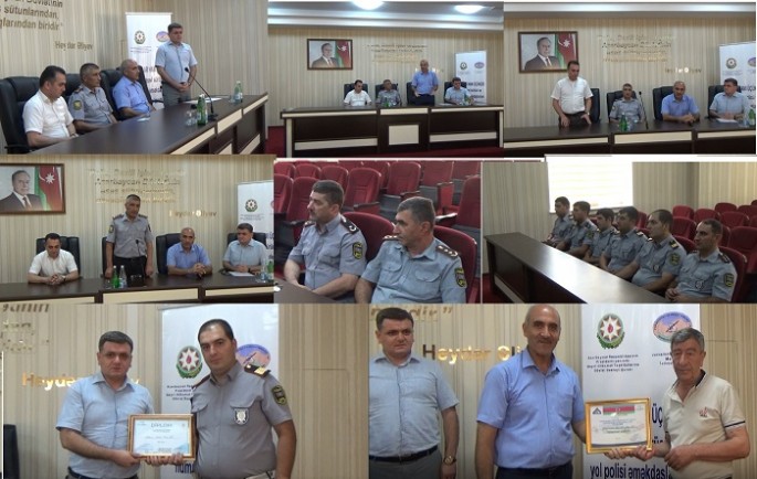 İsmayıllıda yol polisi ilə görüş keçirildi – Problemlər müzakirə edildi - FOTO - VİDEO
