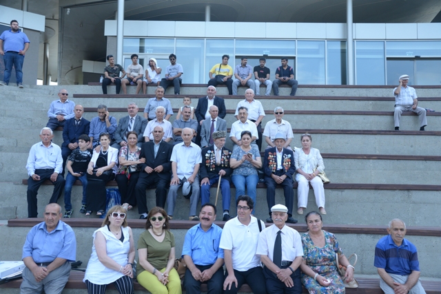 Nəsimi rayonu ahılları, veteranları Yanardağ Dövlət Tarix-Mədəniyyət və Təbiət Qoruğunda istirahət etdilər