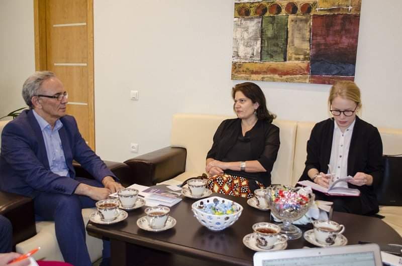 Avropa Şurasının təmsilçiləri Mətbuat Şurasında olub