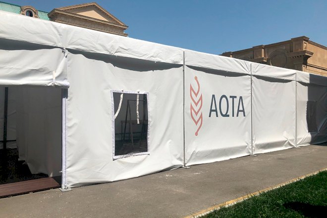 Bu da agentliyin aldığı bir milyonluq çadırlar– Fotolar