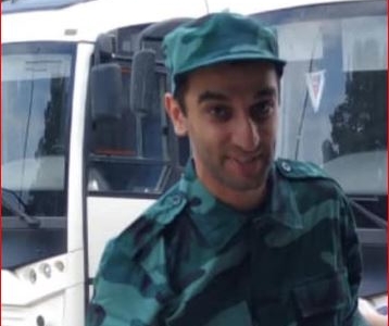 Arif Hacılının oğlu Orxan əsgəri xidmətə başladı - Foto