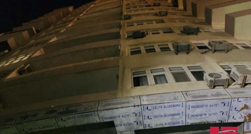 В Баку девушка выбросилась с шестого этажа, но выжила - ФОТО