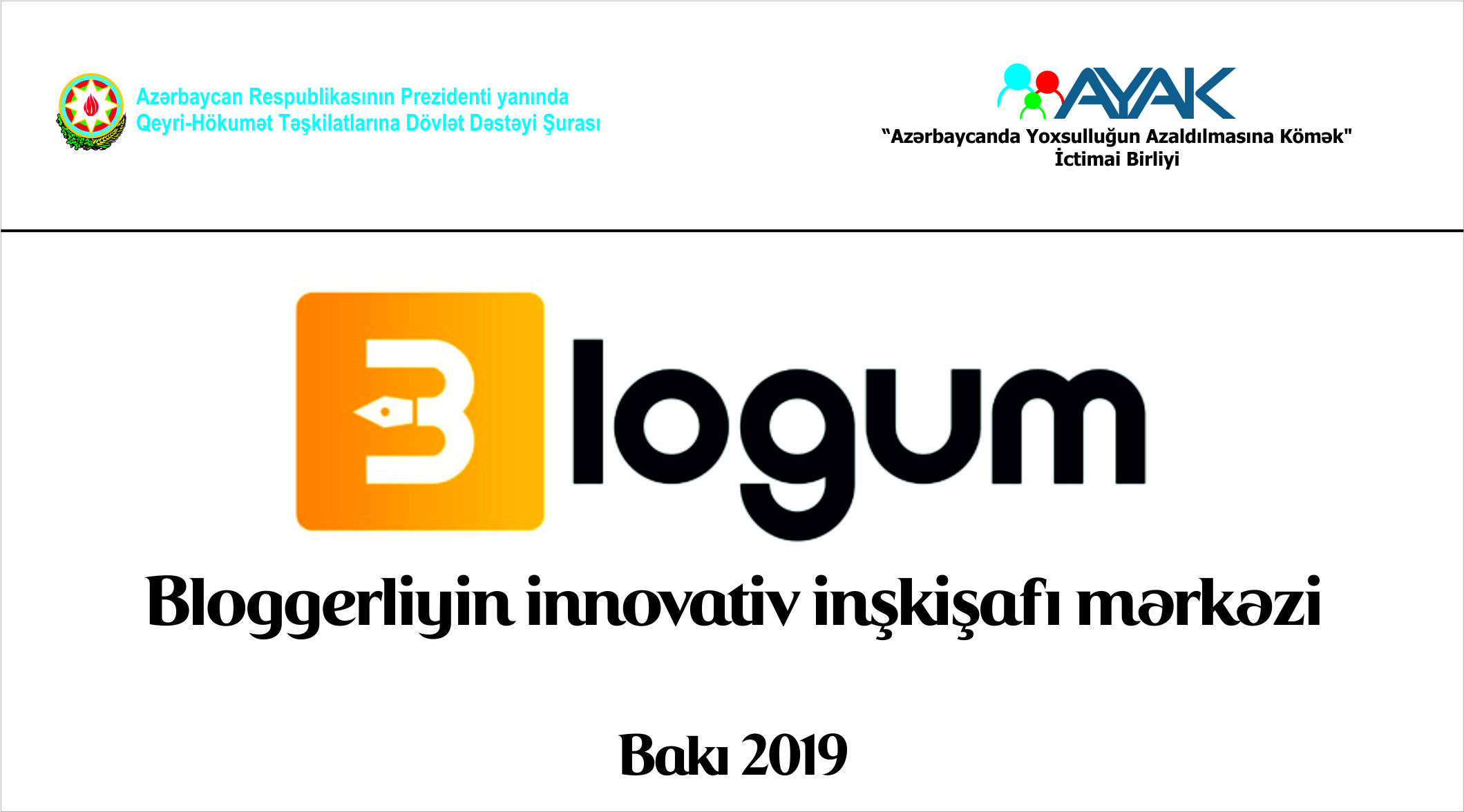 Bloggerlər üçün unikal sayt yaradılır - ŞURANIN DƏSTƏYİ İLƏ