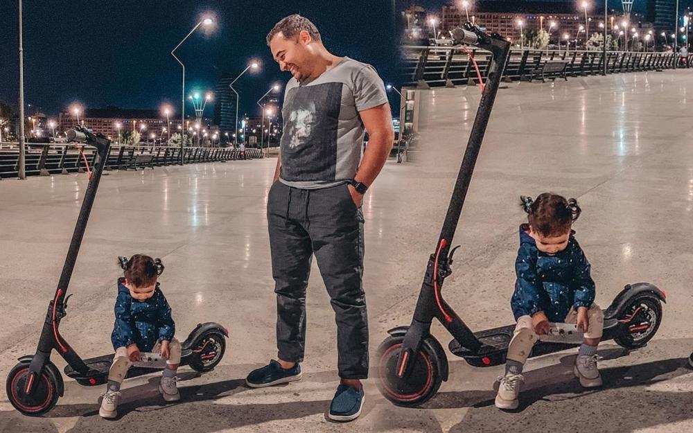 “Alisa, xahiş edirəm, dur, “papa” öz skuterini sürsün” - FOTO