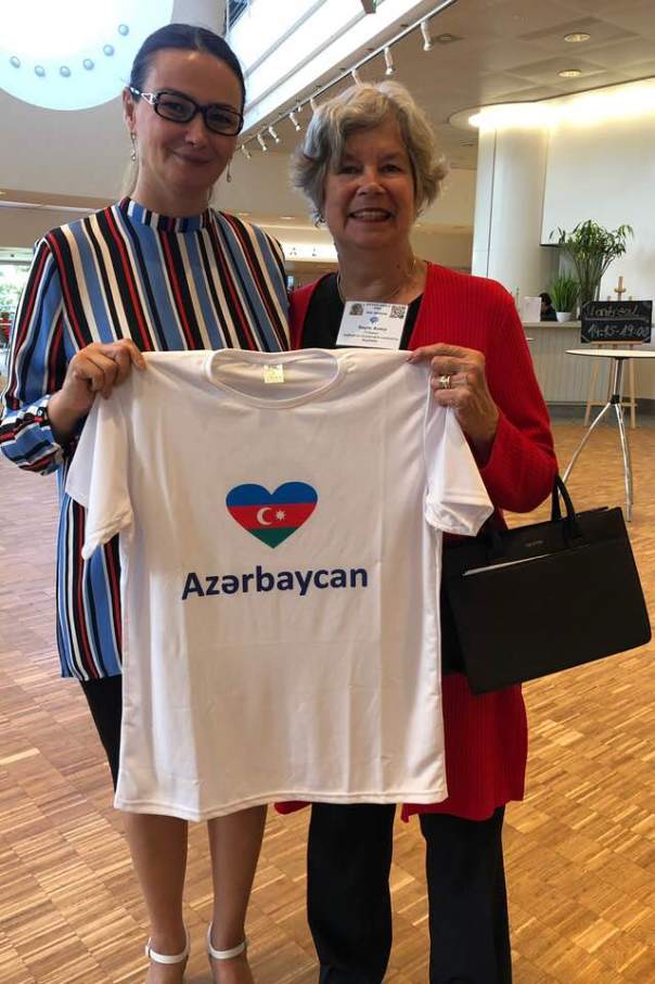 Qənirə Paşayeva ABŞ, Almaniya və İspaniyanın tanınmış təşkilat rəhbərləri ilə görüşdə Qarabağ həqiqətlərindən danışıb