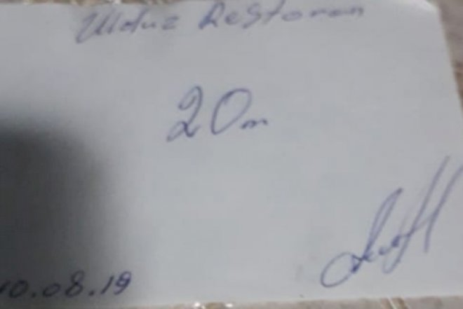 Heç belə “kassa” çeki görmüşdünüz? –