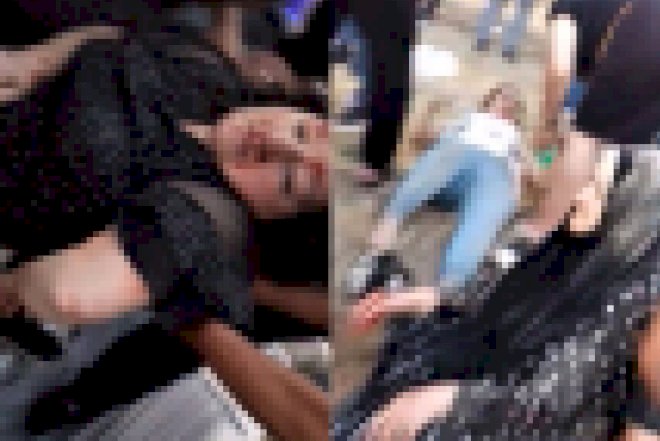 Dünənki qəzadan dəhşətli görüntü – Video