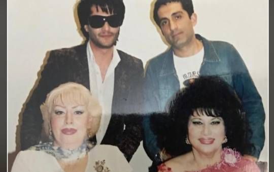 Zeynəb Xanlarova və İlhamə Quliyeva illər əvvəl - FOTO