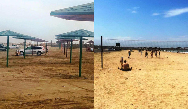 По инициативе Лейлы Алиевой в Баку создаются общественные пляжи - ФОТО