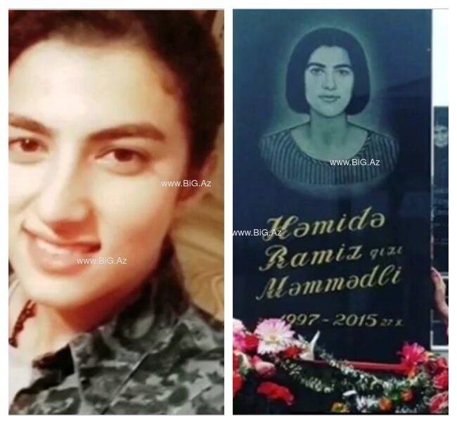 Sevdiyi oğlana görə intihar edən 18 yaşlı Həmidənin FOTOLARI