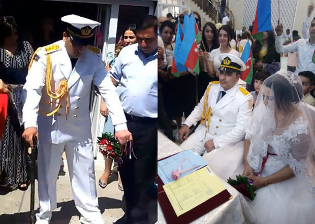 Свадьба героя апрельских боев - ВИДЕО