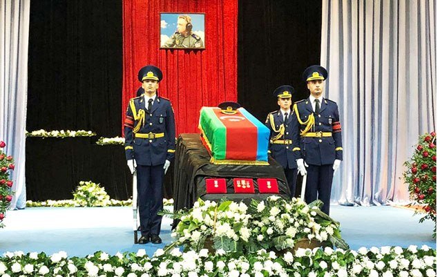 Pilotumuzla vida mərasimi başa çatdı - FOTOLAR