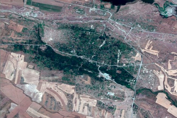 Ermənilər Füzulini talan edib : Kosmosdan çəkiliş