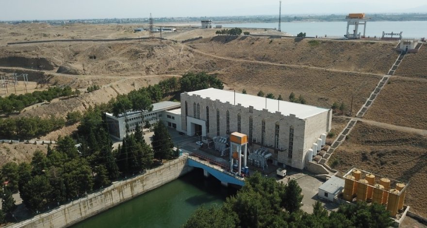 Начались ремонтные работы на второй крупной ГЭС Азербайджана