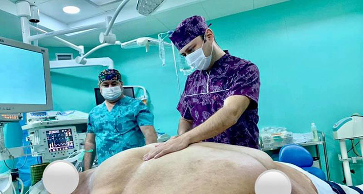 Bakıda 256 kiloqramlıq qadının üzərində inanılmaz əməliyyat olunub – Foto