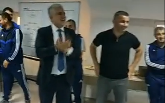 “Qarabağ”ın paltardəyişmə otağında yaşananlar - Video