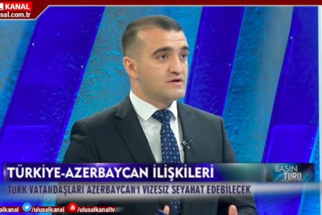 “Türkiyə vətəndaşları üçün vizanın qaldırılması bizləri daha da yaxınlaşdıracaq” – Əhməd Şahidov Ulusal Kanalda çıxış edib