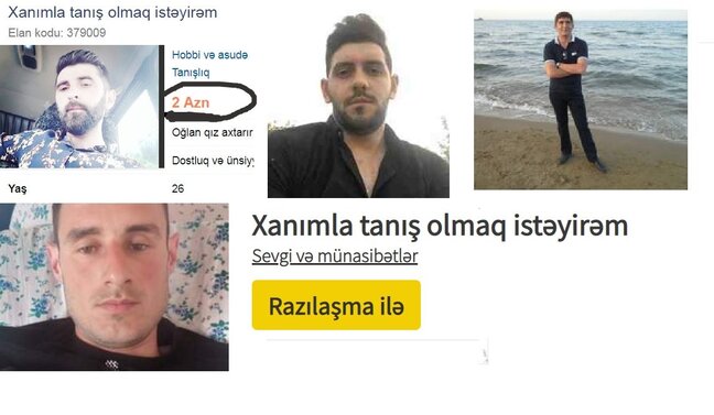 Alqı-satqı saytlarında BİABIRÇILIQ - 2 manata axtarılan qızlar... (FOTOLAR)