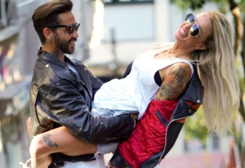 Cinsiyyətini dəyişdirən Neslihan sevgilisi ilə sarmaş-dolaş - Fotolar