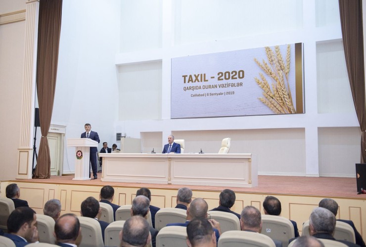 Cəlilabadda “Taxıl-2020: qarşıda duran vəzifələr” mövzusunda respublika müşavirəsi keçirilib