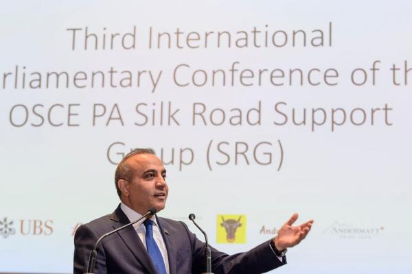 Azay Quliyev: “Andermatt Bəyannaməsi İpək Yoluna Dəstək Qrupunun fəaliyyətini daha da genişləndirməyə yardım edəcək”.